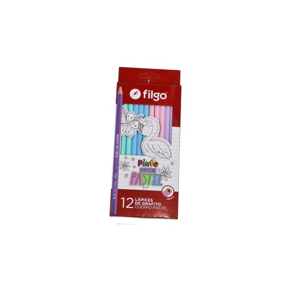 FILGO12色马卡龙色铅笔 144